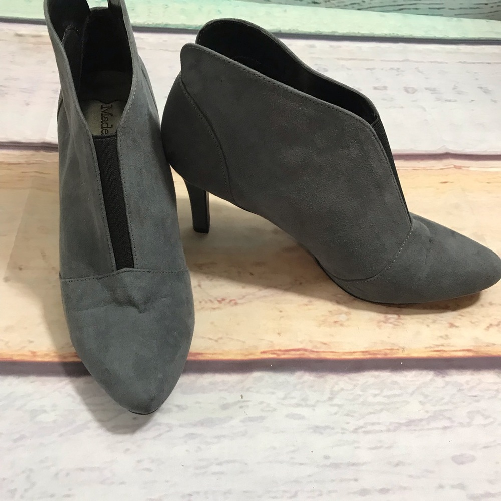 Madeline Gray Boots, Size 9 1/2